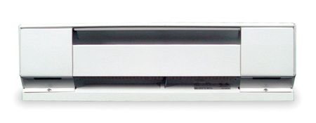 72 Electric Baseboard Heater, White, 1500/1128/846W, 208/240/277V