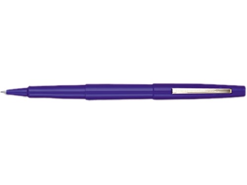 Paper Mate Flair Felt Tip Pens  #1 Teacher Choice  Medium Point (0.7 Mm)  Blue  12 Count
