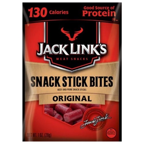 [Case of 10] Jack Link's Original Beef Snack Stick Bites 1 Oz.