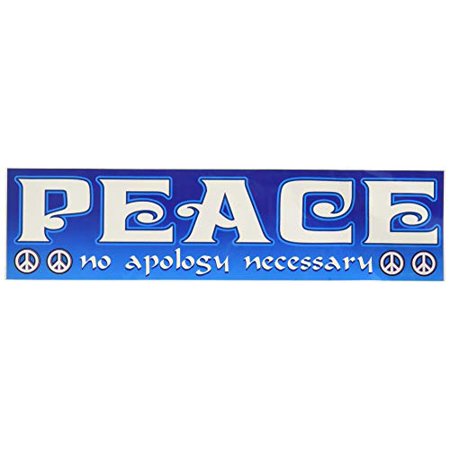C&D Visionary CDX Peace-No Apology Sticker (S-7668)