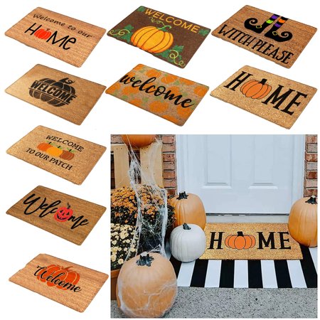 COOLL Attractive Door Mat Practical Polyester Decorative Halloween Floor Pad Cushion Doormat for Home  Color#7751