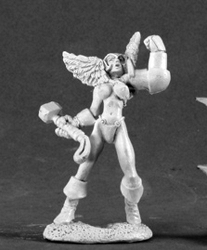 Reaper Miniatures Castarci  Female Fighter #03443 Dark Heaven Unpainted Metal