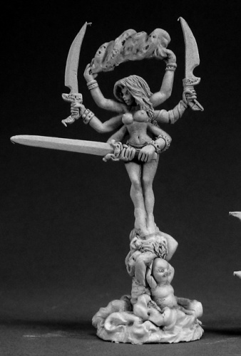 Reaper Miniatures Alyscia of the Abyss #03323 Dark Heaven Unpainted Metal
