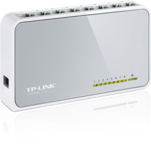 TP-Link TL-SF1008D 8-Port 10/100M Unmanaged Switch [TL-SF1008D]