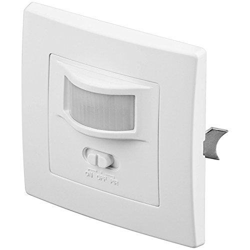 Goobay White, Flush Wall Mounting 160 Degree Detection, 9 M Range,...