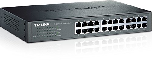 TP-Link TL-SG1024D 24 Port Gigabit Desktop / Rackmount Switch - Metal Housing thumbnail