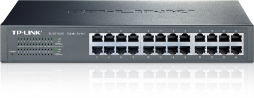 TP-Link TL-SG1024D 24 Port Gigabit Desktop / Rackmount Switch - Metal Housing thumbnail
