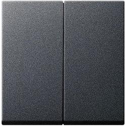 GIRA Abdeckung Serienschalter System 55, Standard 55, E2, Event, Event Klar, Event Opak, Esprit, ClassiX Anthrazit 0295 (029528)