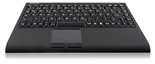 KeySonic ACK-540U+ Keyboard USB QWERTZ German Black thumbnail