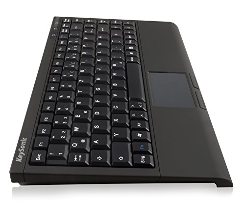 KeySonic ACK-540U+ Keyboard USB QWERTZ German Black thumbnail