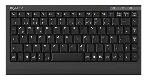 RaidSonic KeySonic Keyboard KSK-3023BT - Black thumbnail