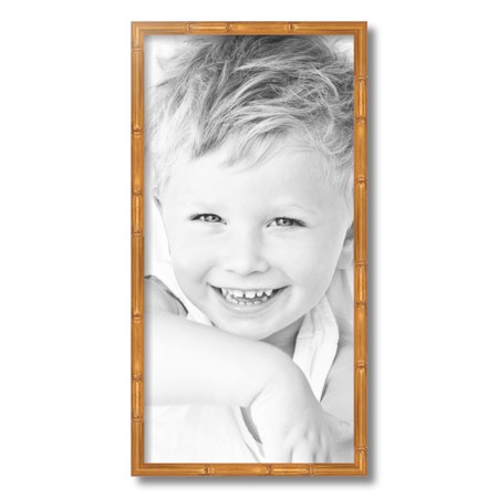 ArtToFrames 12x24 Inch Gold Bamboo Picture Frame  This Multi Wood Poster Frame Is Great for Your Art or Photos  Comes with 060 Plexi Glass (4875)