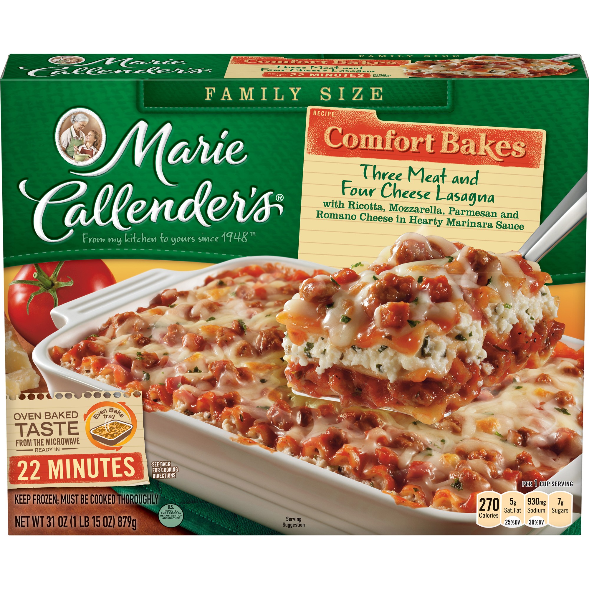 Three Meat and Four Cheese Lasagna