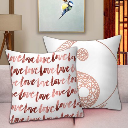 JunDanmall Cushion Case Soft Touch Easy Care Polyester Decorative Geometric Sofa Pillow Cover Home Supplies  Color#4742