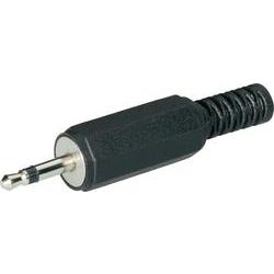 BKL Electronic 072117 Klinken-Steckverbinder 2.5 Mm Stecker, Gerade Polzahl (num): 2 Mono Schwarz 1