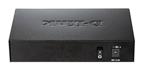D-Link DES-1005P Unmanaged L2 Fast Ethernet (10/100) Power Over Ethernet (PoE) Black