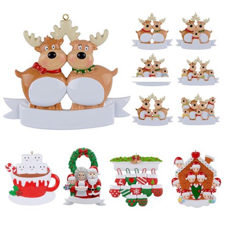 COOLL Christmas Ornaments Eye-catching UV Resistant Resin Vibrant Colored Hanging Xmas Ornaments for Home  Color#3619