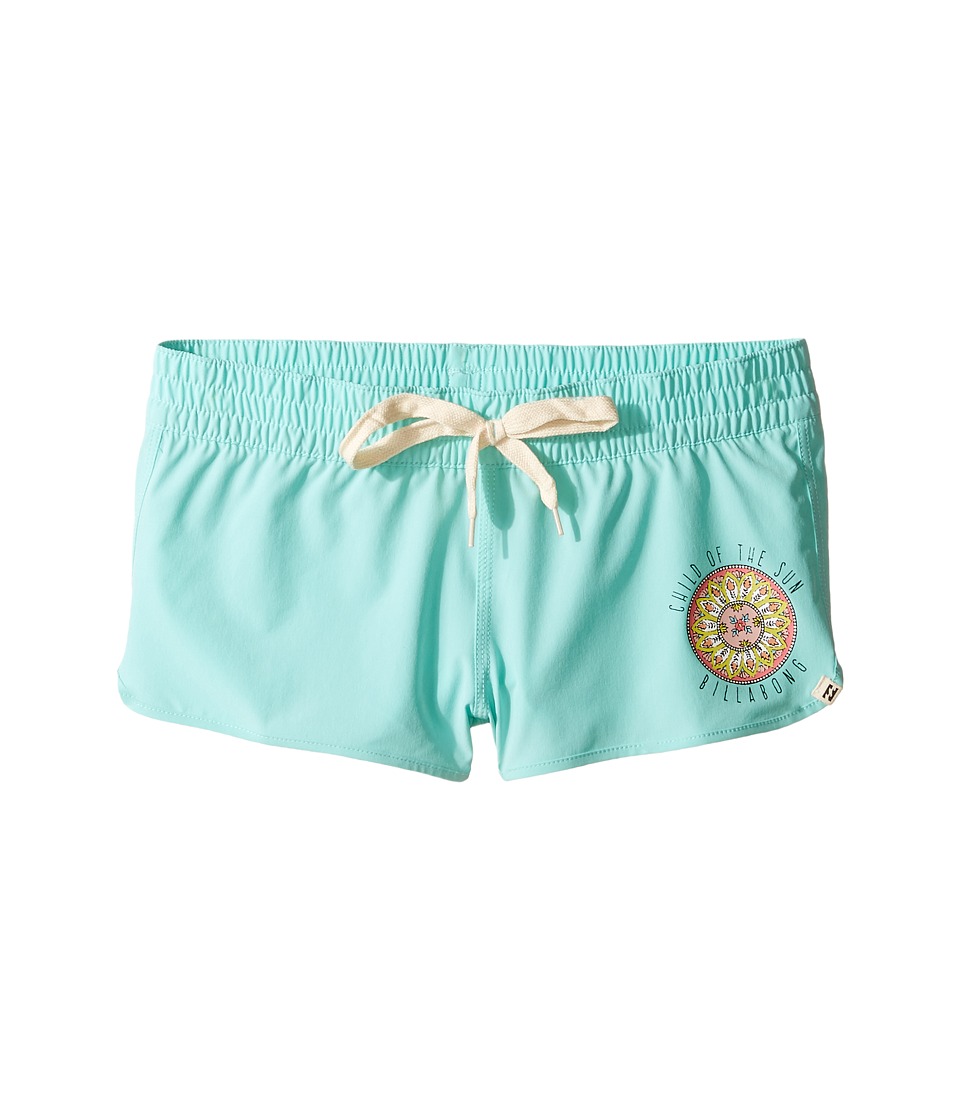 Billabong Kids - Samsara Volley Shorts (Little Kids/Big Kids) (Surf Blue) Girl's Swimwear
