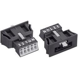 WAGO 890-715 5 Pole 16A 4.4mm Plug Snap in Black