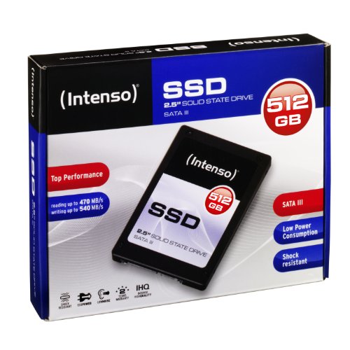 Hard Drive INTENSO 3812450 SSD 512 GB 2.5 SATA3 thumbnail