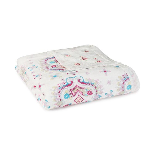 Aden + Anais Silky Soft Dream Blanket - Flower Child - Kaleidoscope