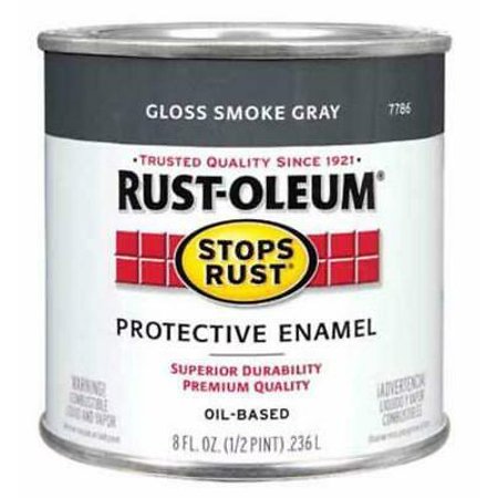 2Pc Rust-Oleum 7786-730 Metal Saver Paint  1/2 Pint  Oil Base
