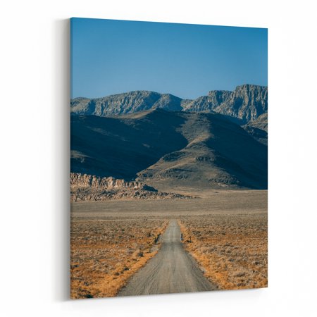 U S 50 Delta Utah Utah Landscape 03 Photography Desert 12  X 18  Canvas Wall Art