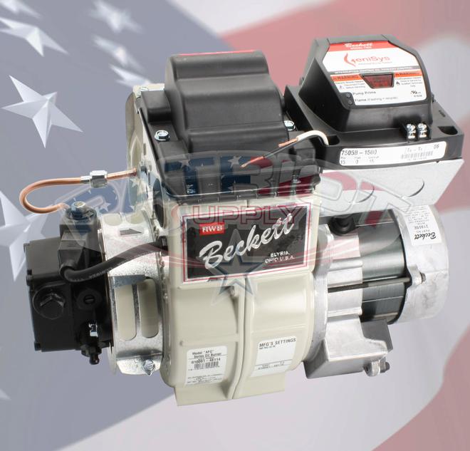 Beckett B2007 AFG Oil Burner Chasis Only with Genisys 7505B-1500 Control and CleanCut Oil Pump