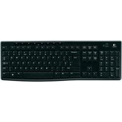 Logitech K270 Wireless Keyboard with Unifying Receiver in Black