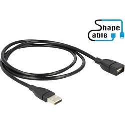 DeLOCK 1m USB 2.0 USB Cable USB a Black