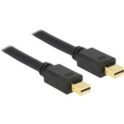 DeLOCK - DisplayPort-Kabel - Mini DisplayPort (M) - Mini DisplayPort (M) - 3,0m - Schwarz (83476)