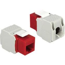 DeLOCK Keystone Module - Modulare Eingabe - RJ-45 - Rot (86344)