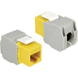 DeLOCK Keystone Module - Modulare Eingabe - RJ-45 - Gelb (86345)