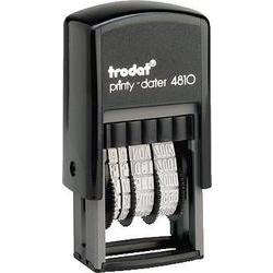 Trodat Printy 4810 Date Month in Letters 3.8 MM Black