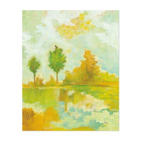 Golden Hour II Illustrations Clouds Nature 12  X 18  Art Print/Poster