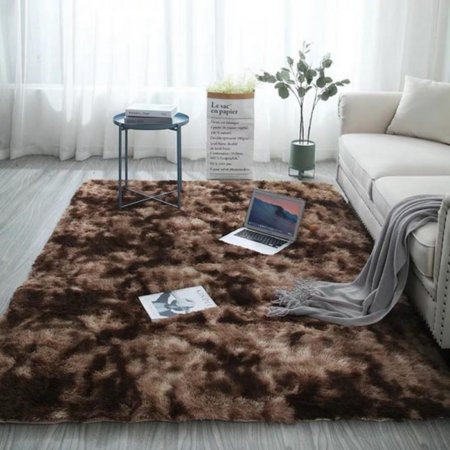 Soft Modern Indoor Large Shaggy Rug for Bedroom Livingroom Dorm Kids Room Home Decorative  Non-Slip Plush Fluffy Furry Fur Area Rugs Comfy Nursery Acc