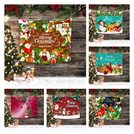 COOLL Wall Tapestry Cute Fine Stitching Fabric Tear Resistant Xmas Wall Art Decoration for Party  Color#6331