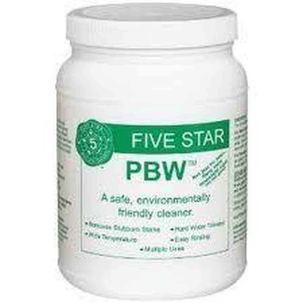 Five Star - 26-PBW-FS08 PBW - 8 Lbs - Brew Cleaner Buffered Alkaline Detergent