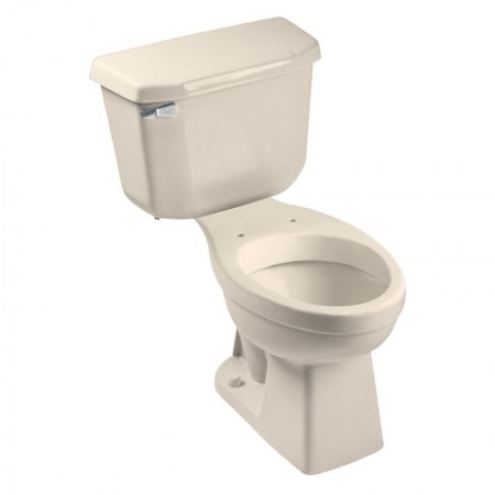 Peerless Pottery McKinley 7668-61 Vitreous China Elongated Toilet Kit with 12-in Rough in Beige