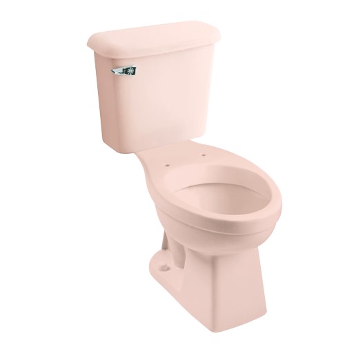 Peerless Pottery 7668-61 Beige McKinley Vitreous China Elongated Toilet Kit with 12-in Rough