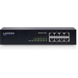 LANCOM GS-1108P Unmanaged Gigabit Ethernet (10/100/1000) Power Over Ethernet (PoE) Black
