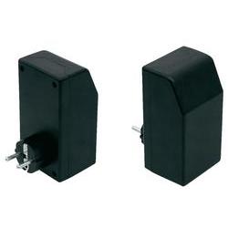 TRU COMPONENTS Stecker-Gehäuse 121 X 66 X 55 Kunststoff Schwarz TC-SG 1021 SW203 1 St. (1588654)