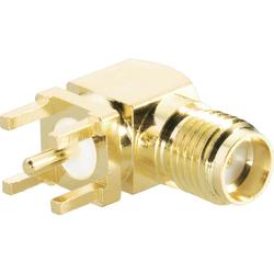 BKL 419013 SMA Reverse Bush 50 Ohm Pin Contact 90º PCB Version
