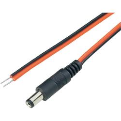 BKL Electronic 072018 Niedervolt-Anschlusskabel Niedervolt-Stecker - Offene Kabelenden 5.5 Mm 2.5 M