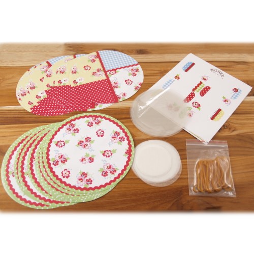 Kilner 108 Piece Haberdashery Jam Jar Sealing Set