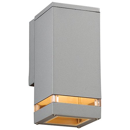 Porto-I Collection 1744 SL 1 Light Outdoor Fixture in Silver