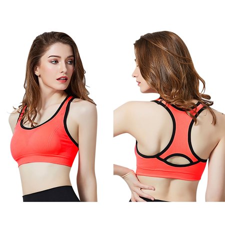 Roliyen Large Size Non-steel Ring Beautiful Back Shockproof Bra Yoga Running Sportswear