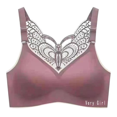 Roliyen Women S Plus Size Exercise Breasted Yoga Fitness Underwear Bra