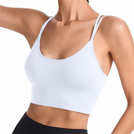 Roliyen 3PC Woman Bras with String Quick Dry Shockproof Fitness Large Size Underwear