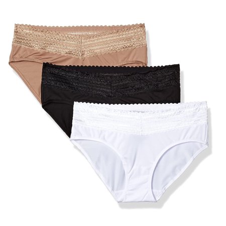 Roliyen Women S Stretch Underwear High Waisted Panties Soft Breathable Briefs 3-Pack